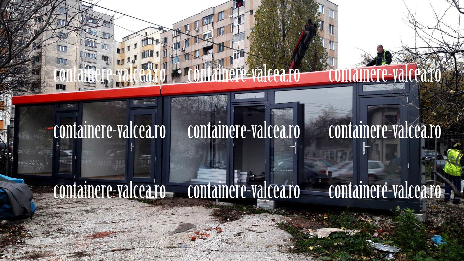 containere santier Valcea