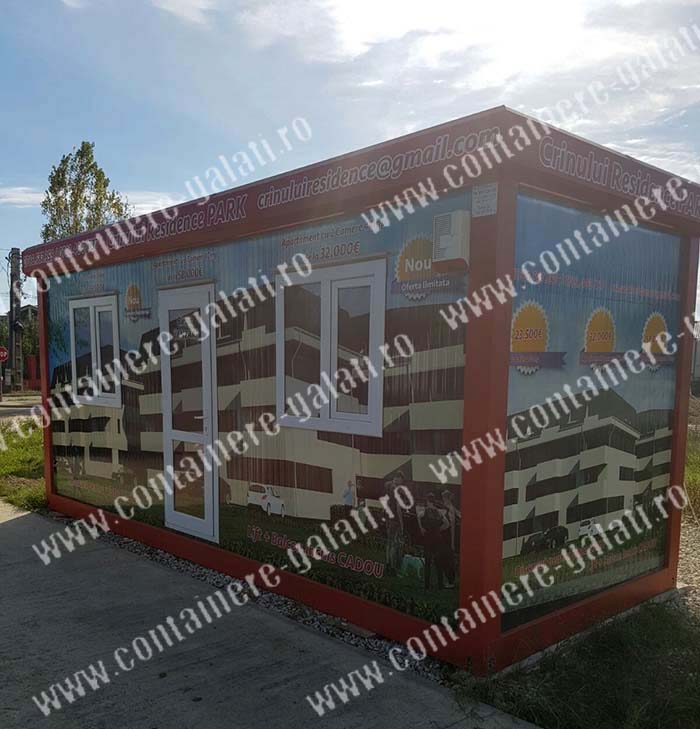 containere magazin chiosc Valcea