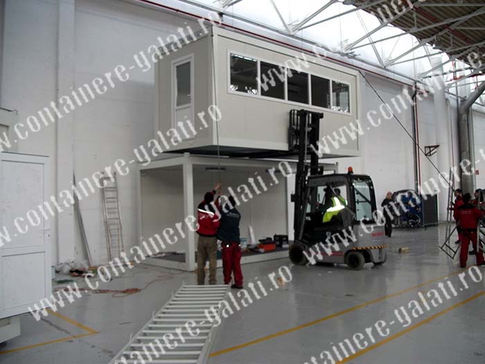container santier  Valcea